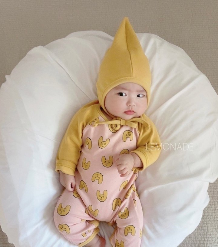 Lemonade - Korean Baby Fashion - #babyootd - Ruby Bonnet Suit - 11
