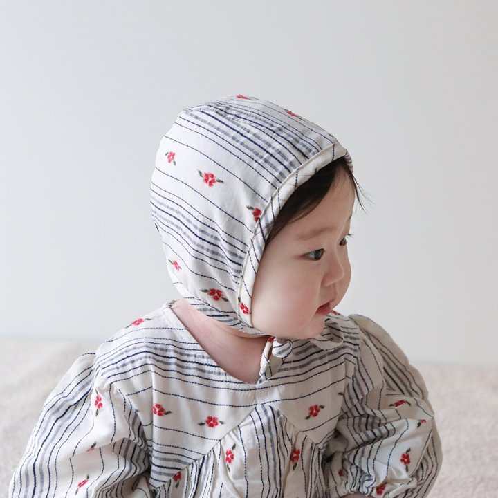 Lemonade - Korean Baby Fashion - #babyoutfit - Spring Suit Bonnet Set - 10