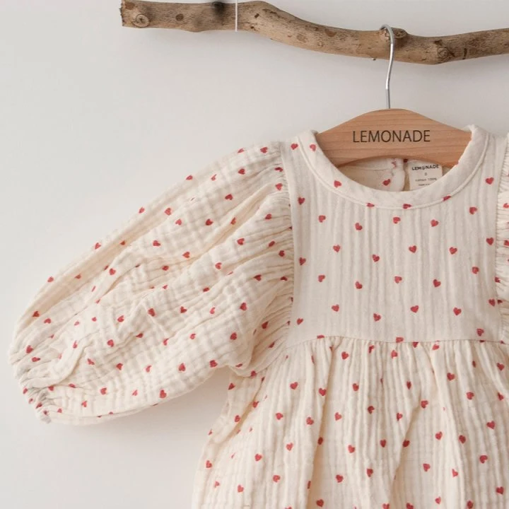 Lemonade - Korean Baby Fashion - #babyoutfit - Eve Suit Bonnet Set - 6