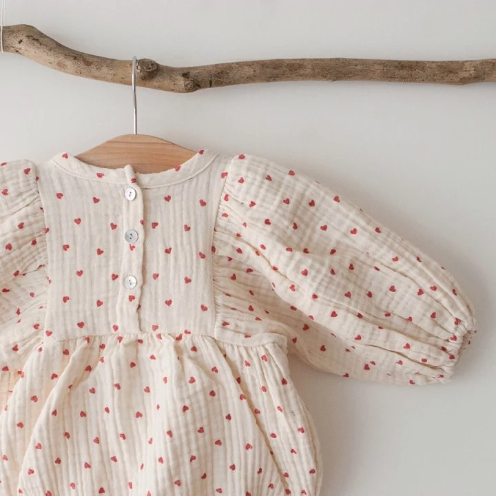 Lemonade - Korean Baby Fashion - #babyoutfit - Eve Suit Bonnet Set - 7
