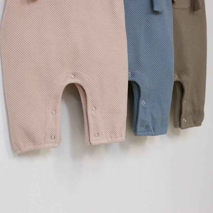 Lemonade - Korean Baby Fashion - #babyoutfit - Nuts Suspenders Suit - 3