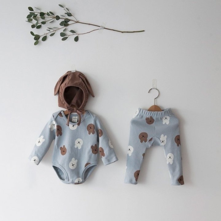 Lemonade - Korean Baby Fashion - #babyoutfit - Kangchong Suit Top Bottom Set - 5