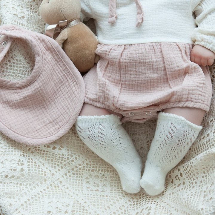 Lemonade - Korean Baby Fashion - #babyoutfit - Triple Bonnet Suit - 8