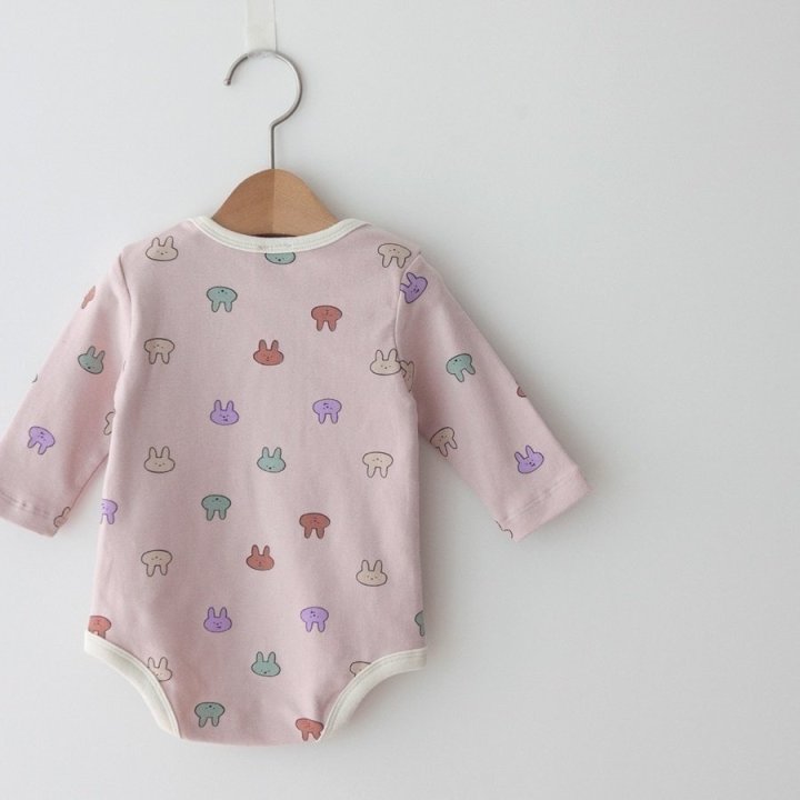 Lemonade - Korean Baby Fashion - #babyoutfit - Tini Bear Bonnet Suit - 4