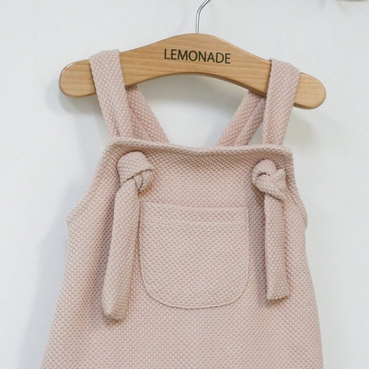 Lemonade - Korean Baby Fashion - #babywear - Nuts Suspenders Suit - 5