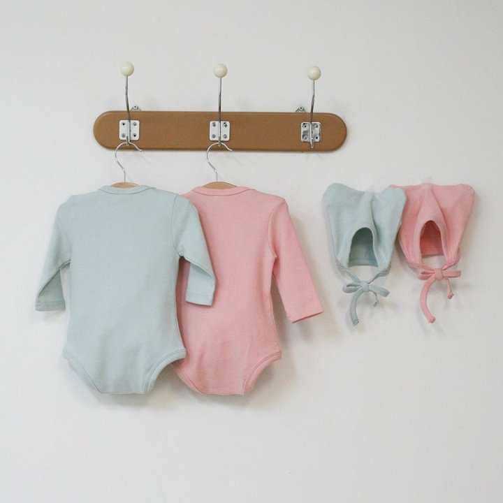 Lemonade - Korean Baby Fashion - #babywear - Cloud Suit Bonnet Set - 3