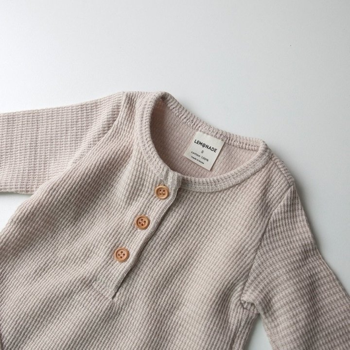 Lemonade - Korean Baby Fashion - #babywear - Cookie Bonnet Suit - 3