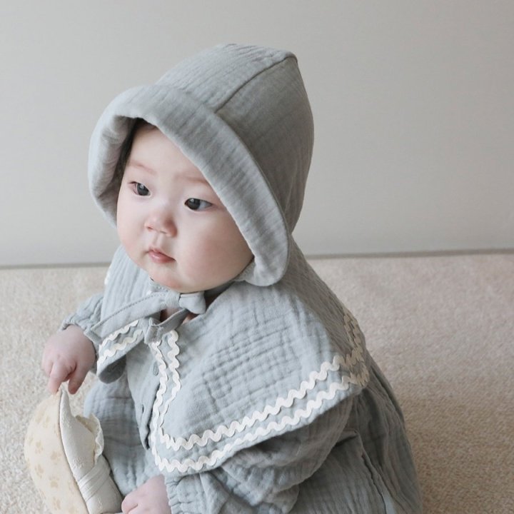 Lemonade - Korean Baby Fashion - #onlinebabyboutique - Aria Suit Bonnet Set - 10