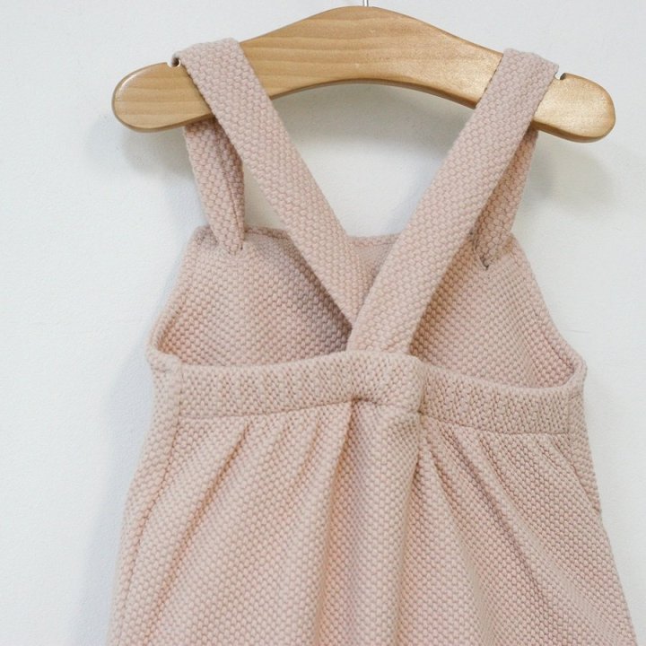 Lemonade - Korean Baby Fashion - #onlinebabyboutique - Nuts Suspenders Suit - 6