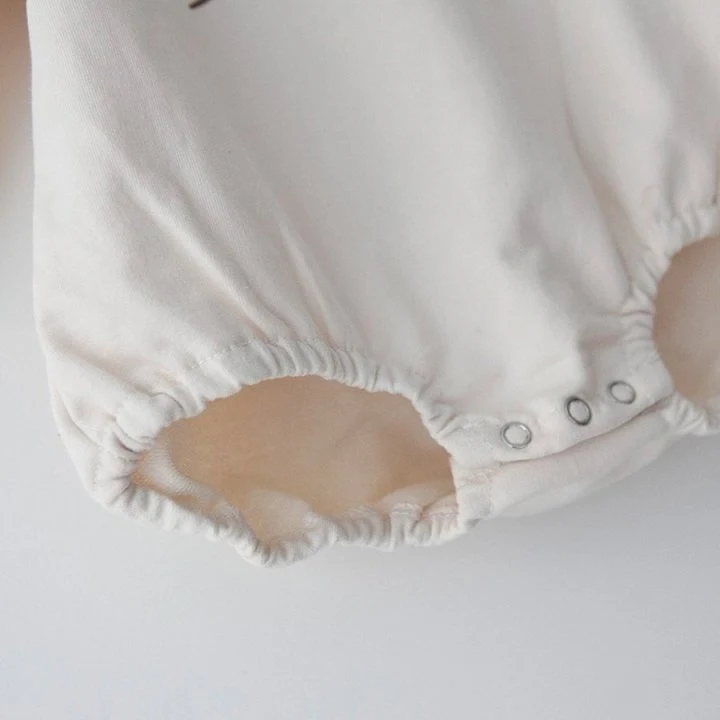 Lemonade - Korean Baby Fashion - #onlinebabyboutique - Bunny Bunny Bonnet Suit Set - 5