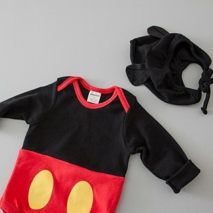Lemonade - Korean Baby Fashion - #onlinebabyboutique - M Boy Long Sleeve Bonnet Suit - 2