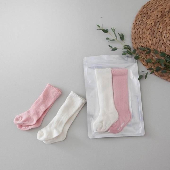 Lemonade - Korean Baby Fashion - #onlinebabyboutique - Eyelet Socks