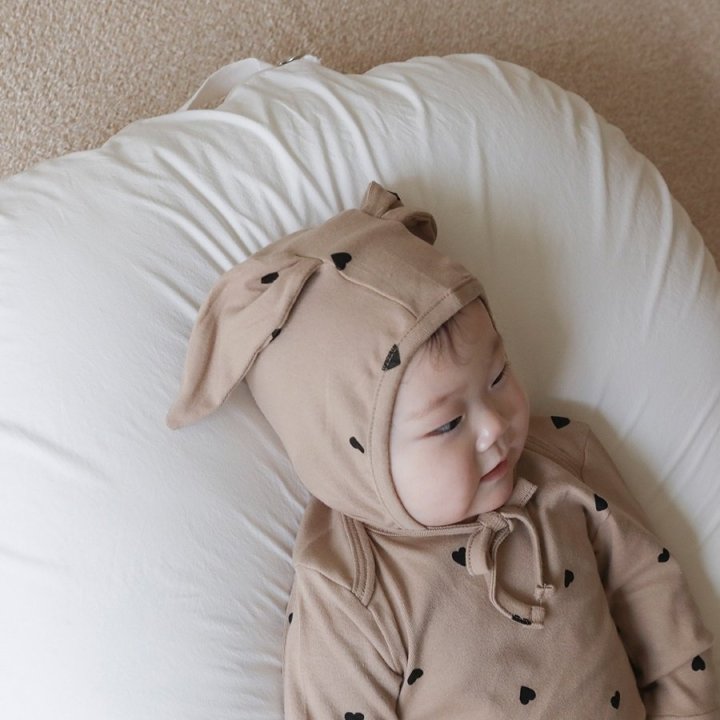 Lemonade - Korean Baby Fashion - #onlinebabyshop - Petit Suit Bonnet Set - 10