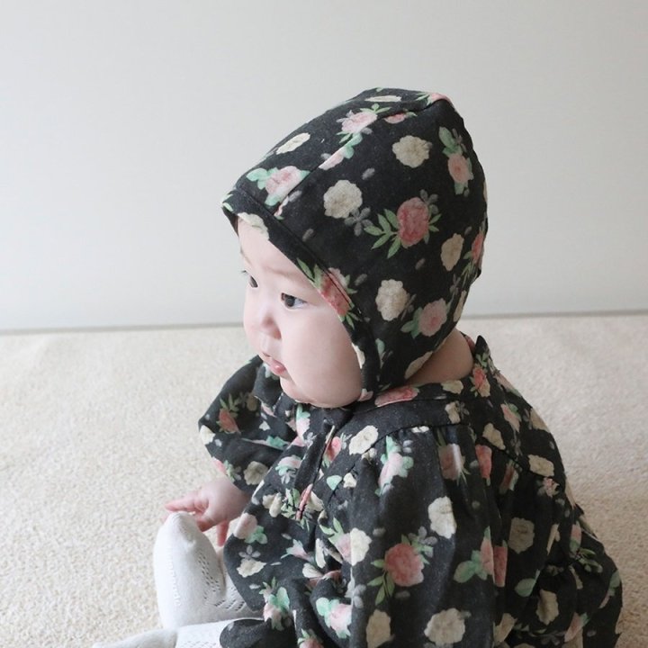 Lemonade - Korean Baby Fashion - #onlinebabyshop - Love Me Suit Bonnet Set - 9