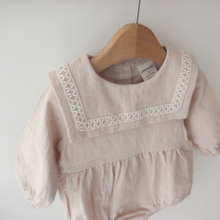 Lemonade - Korean Baby Fashion - #onlinebabyshop - Fruits Bonnet Suit - 3