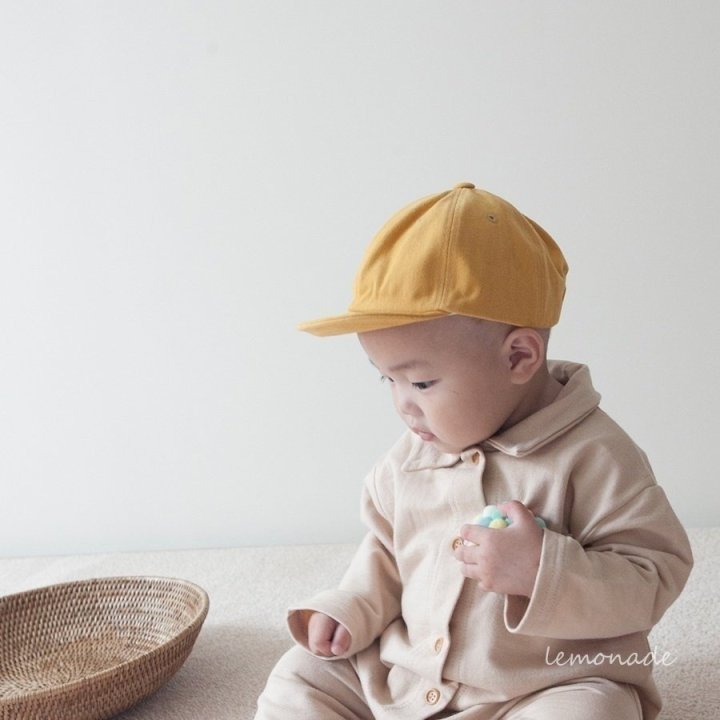 Lemonade - Korean Baby Fashion - #onlinebabyshop - Plain Collar Suit - 12
