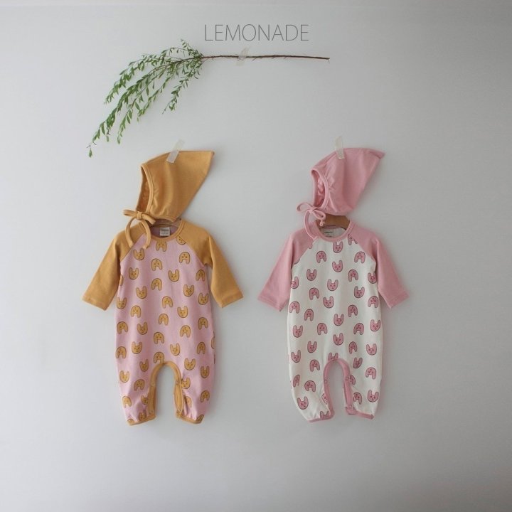 Lemonade - Korean Baby Fashion - #onlinebabyshop - Ruby Bonnet Suit