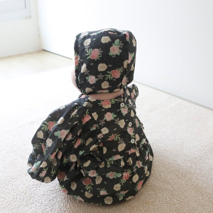 Lemonade - Korean Baby Fashion - #smilingbaby - Love Me Suit Bonnet Set - 10