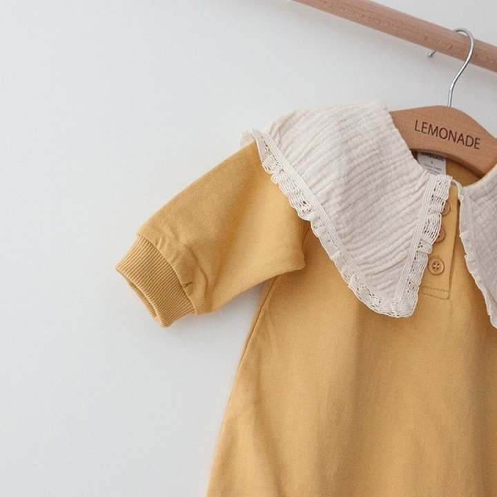 Lemonade - Korean Baby Fashion - #smilingbaby - Ginger Bonnet Suit - 6