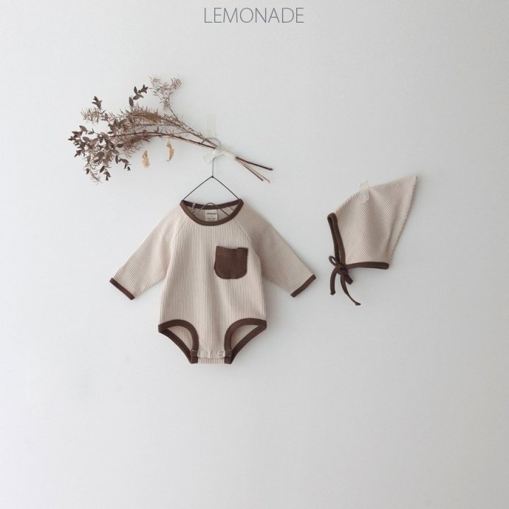 Lemonade - Korean Baby Fashion - #smilingbaby - Jjojjoni Bonnet Suit - 3