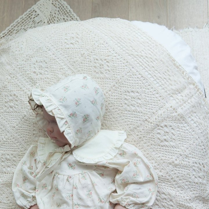 Lemonade - Korean Baby Fashion - #smilingbaby - Mago Bonnet Suit - 11
