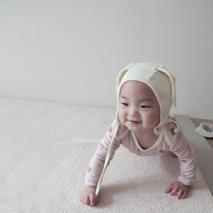 Lemonade - Korean Baby Fashion - #smilingbaby - Dodo Bonnet Suit - 9