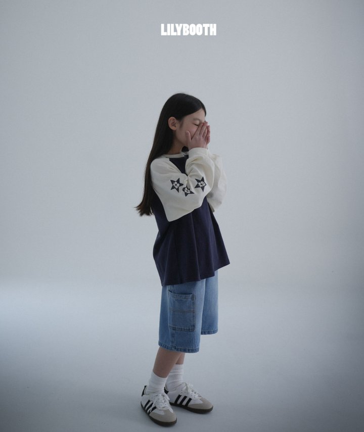 Lilybooth - Korean Children Fashion - #Kfashion4kids - Denim Bermuda Pants - 7