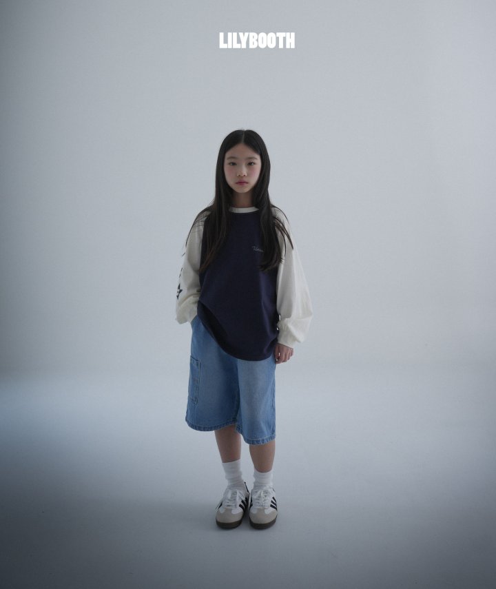 Lilybooth - Korean Children Fashion - #discoveringself - Denim Bermuda Pants - 2