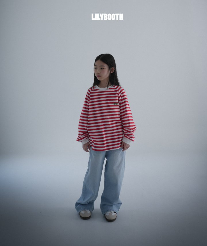 Lilybooth - Korean Children Fashion - #kidsstore - Hip Wide Denim Pants - 6