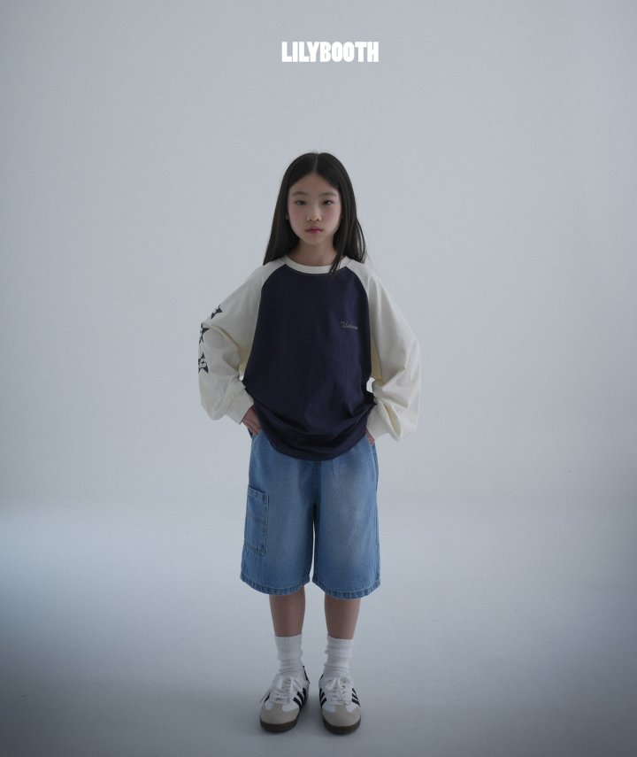 Lilybooth - Korean Children Fashion - #kidsstore - Denim Bermuda Pants - 5