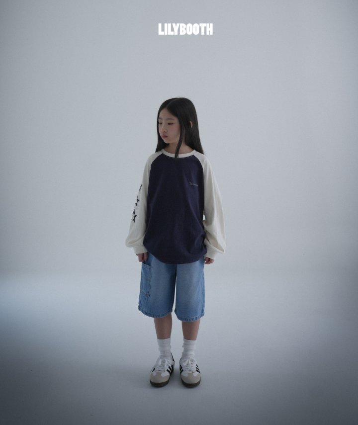 Lilybooth - Korean Children Fashion - #kidzfashiontrend - Denim Bermuda Pants - 6