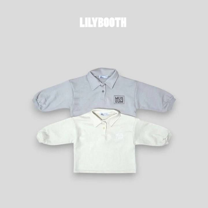 Lilybooth - Korean Children Fashion - #kidzfashiontrend - Museum Collar Sweatshirts