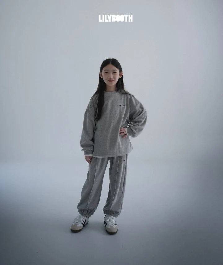 Lilybooth - Korean Children Fashion - #littlefashionista - Booster Terry Jogger Pants - 5