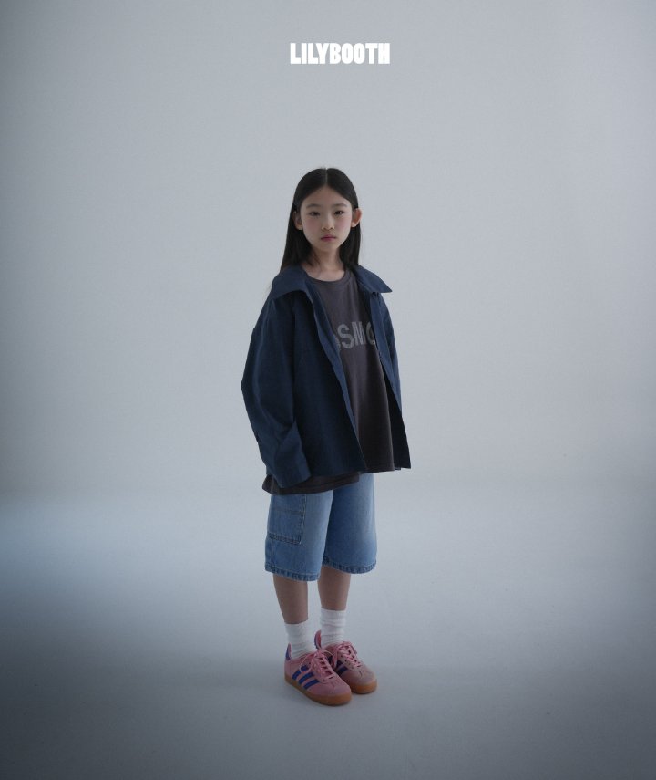 Lilybooth - Korean Children Fashion - #magicofchildhood - Denim Bermuda Pants - 9