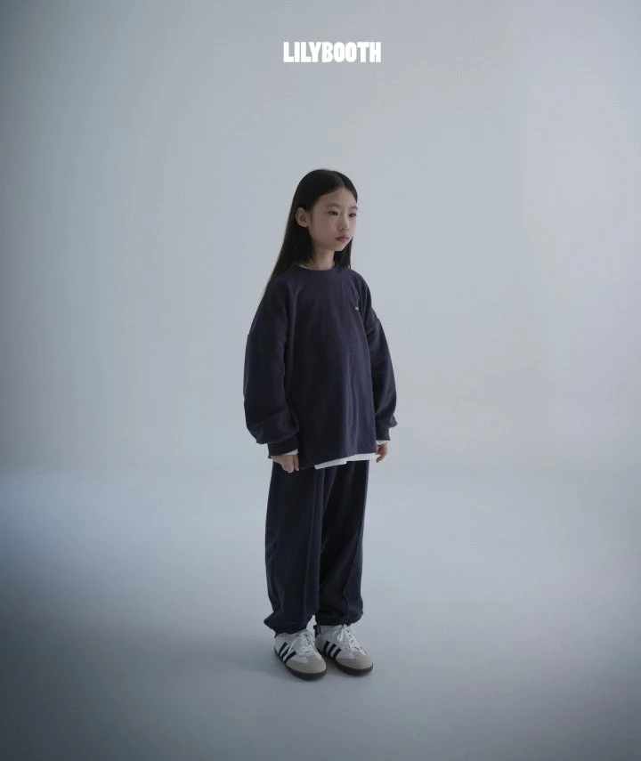 Lilybooth - Korean Children Fashion - #todddlerfashion - Booster Terry Jogger Pants - 9