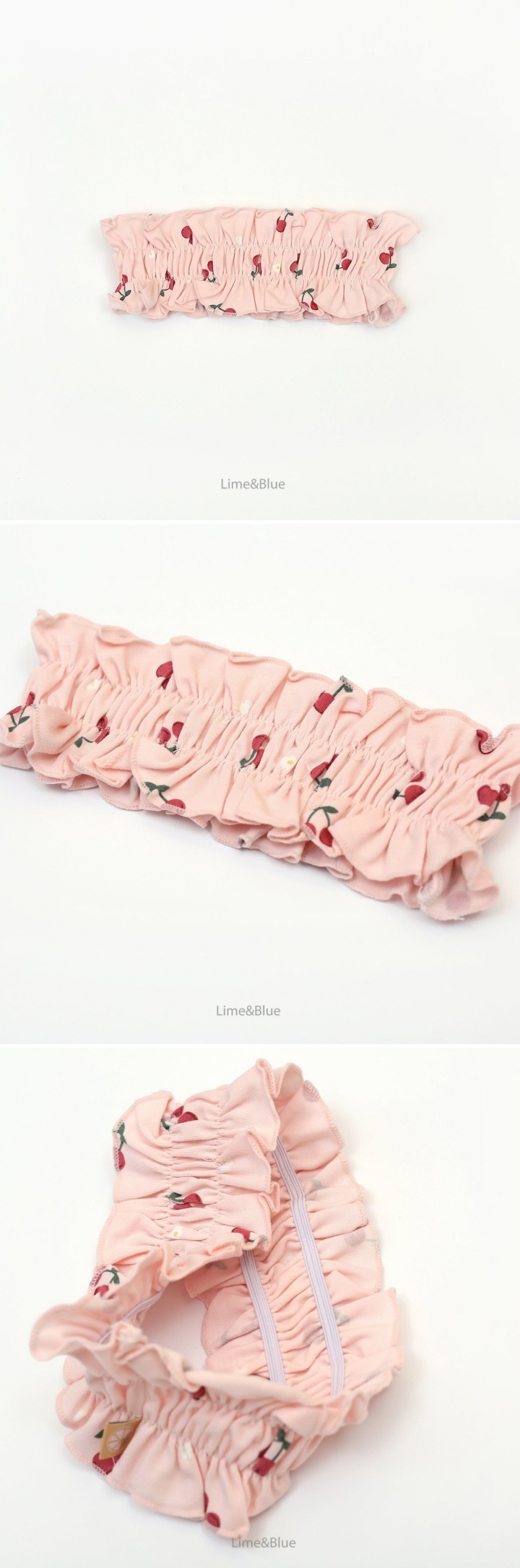 Lime & Blue - Korean Baby Fashion - #babyboutiqueclothing - Cherry Blossom Hair Band