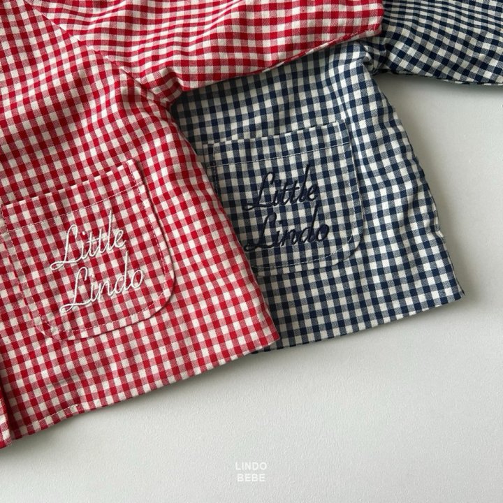 Lindo - Korean Baby Fashion - #babyfashion - Bebe Little Check Jacket - 9