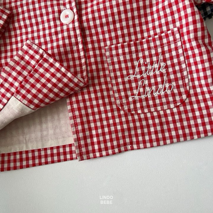 Lindo - Korean Baby Fashion - #babygirlfashion - Bebe Little Check Jacket - 11