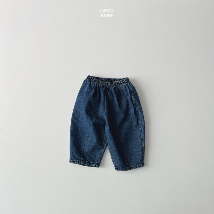 Lindo - Korean Baby Fashion - #babygirlfashion - Bebe Bangbang Pants Denim - 2