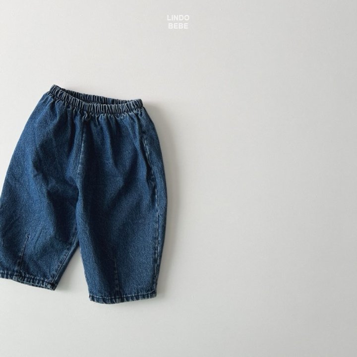 Lindo - Korean Baby Fashion - #babylifestyle - Bebe Bangbang Pants Denim - 4