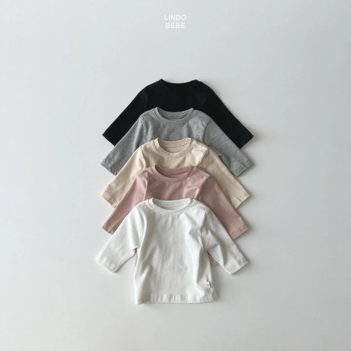 Lindo - Korean Baby Fashion - #babyoninstagram - Bebe Bebe Simple Tee