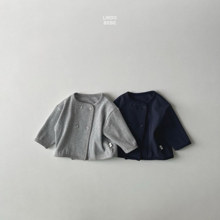 Lindo - Korean Baby Fashion - #babyoutfit - Bebe Double Cardigan