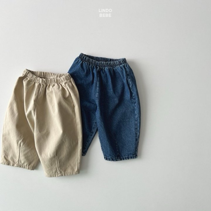 Lindo - Korean Baby Fashion - #babyoutfit - Bebe Bangbang Pants Denim - 7