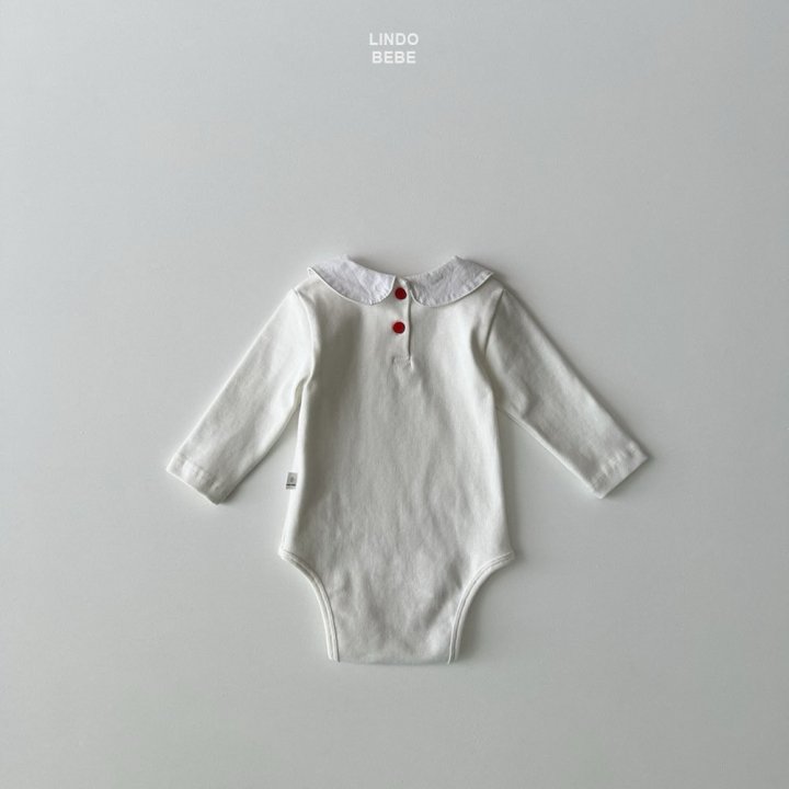 Lindo - Korean Baby Fashion - #babywear - Bebe Heart Embroidery Suit - 3