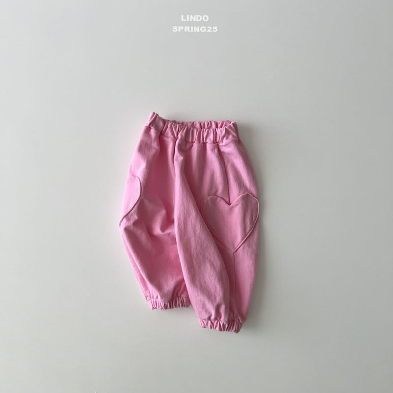 Lindo - Korean Children Fashion - #Kfashion4kids - Heart Jogger Pants - 2