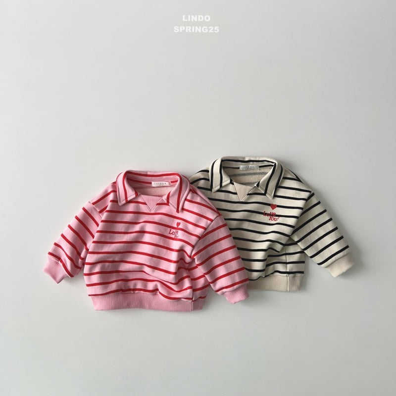 Lindo - Korean Children Fashion - #Kfashion4kids - Henry Collar Sweatshirts - 5