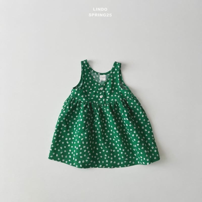 Lindo - Korean Children Fashion - #kidzfashiontrend - V Flower One-piece - 4