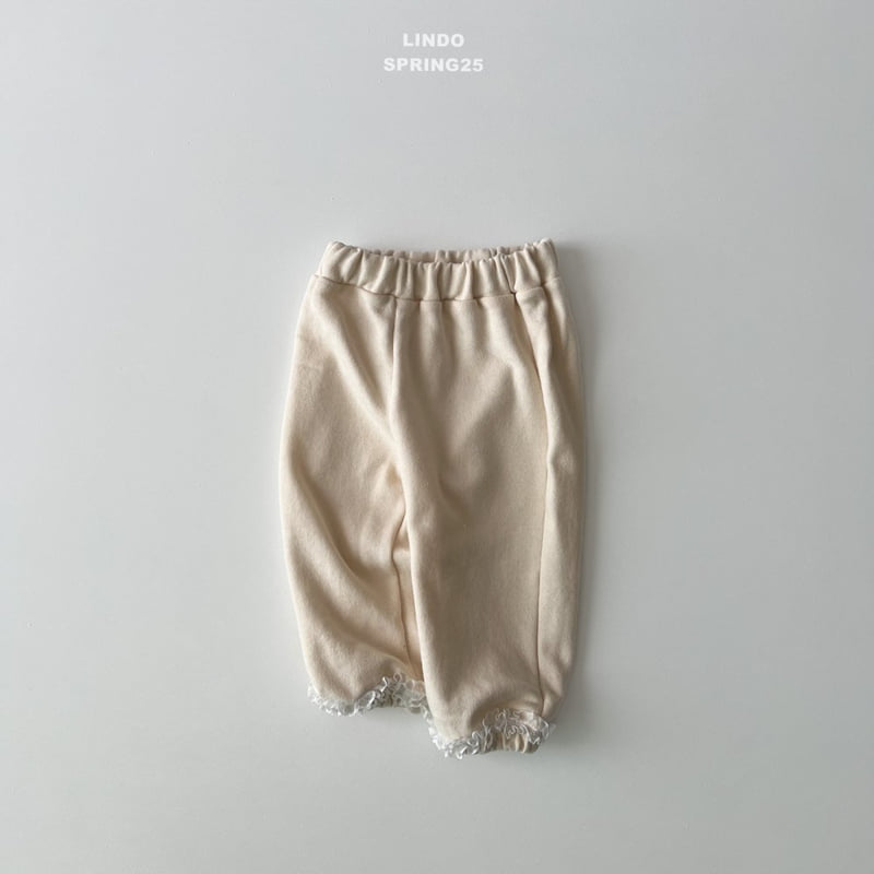 Lindo - Korean Children Fashion - #childofig - Macaron Lace Jogger Pants - 2