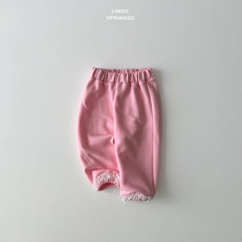 Lindo - Korean Children Fashion - #childofig - Macaron Lace Jogger Pants - 3