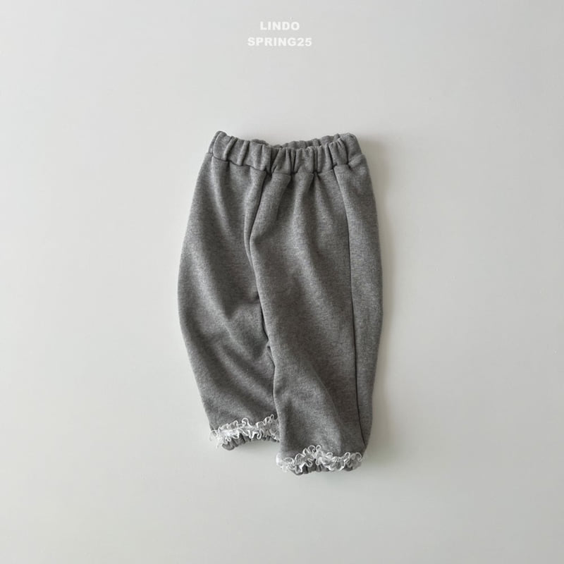 Lindo - Korean Children Fashion - #childofig - Macaron Lace Jogger Pants - 4